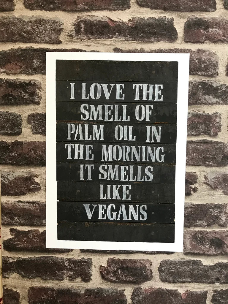 I LOVE THE SMELL OF PALM OIL IN THE MORNING