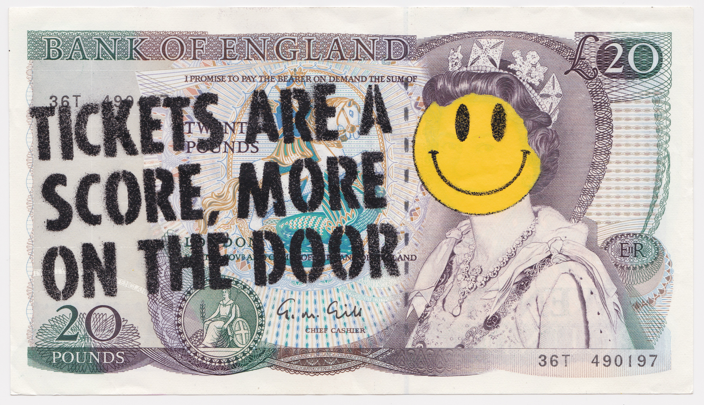 TWENTY POUND SCORE ON THE DOOR REAL MONEY VERSION