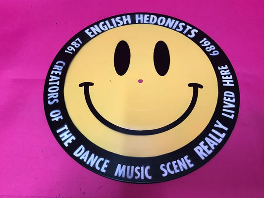 ACID HOUSE ENGLISH HEDONIST PLAQUE