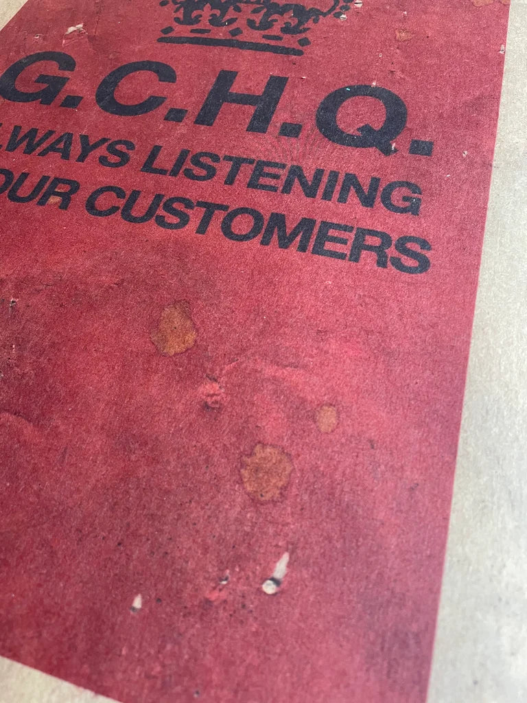GCHQ ALWAYS LISTENING TO OUR CUSTOMERS