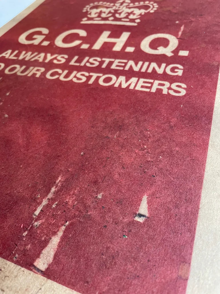 GCHQ ALWAYS LISTENING TO OUR CUSTOMERS