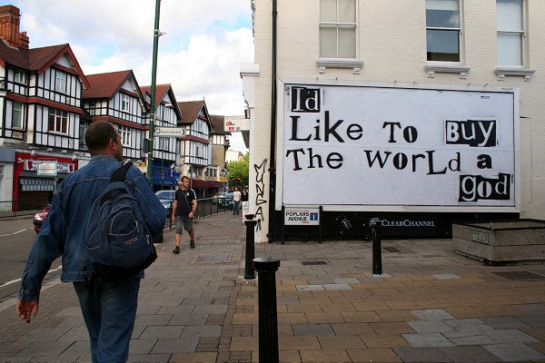 BUY THE WORLD A GOD - COCAINE COLA CAN