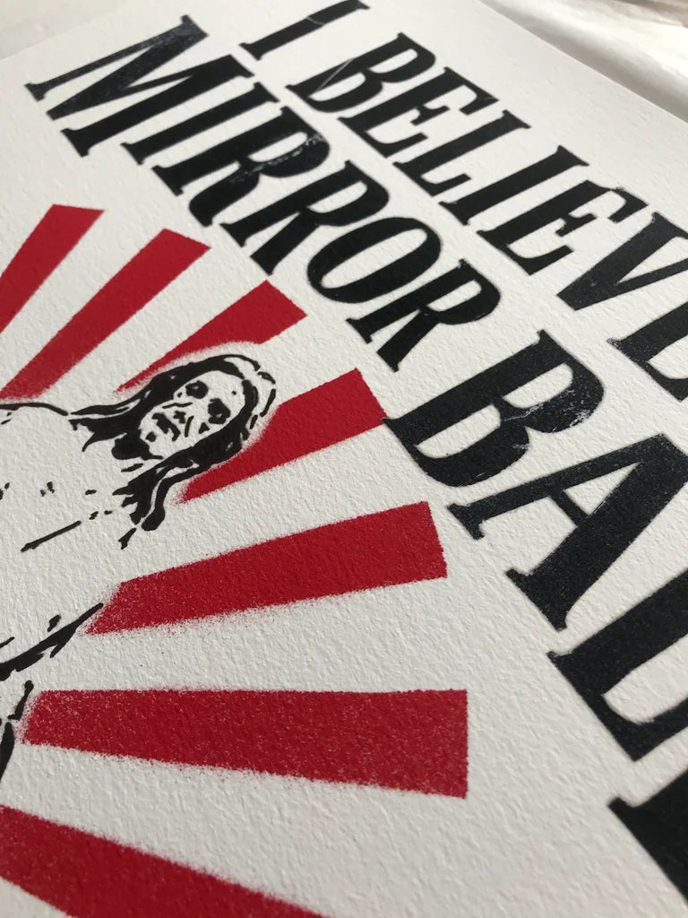 JESUS I BELIEVE IN MIRROR BALLS A2 VERSION