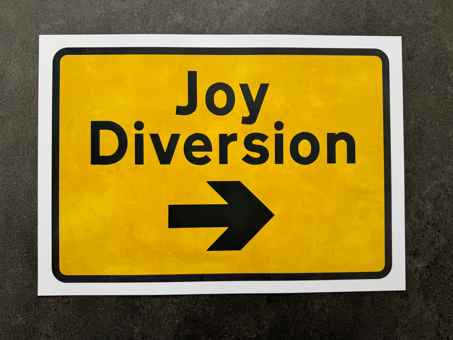 JOY DIVERSION digital print