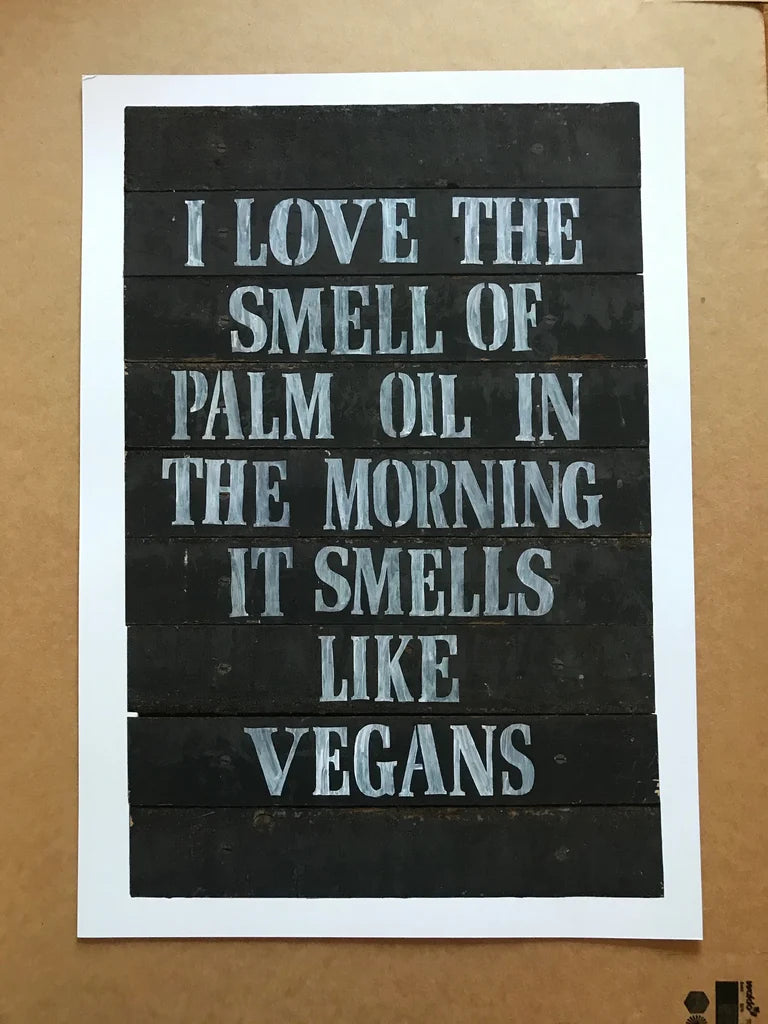 I LOVE THE SMELL OF PALM OIL IN THE MORNING