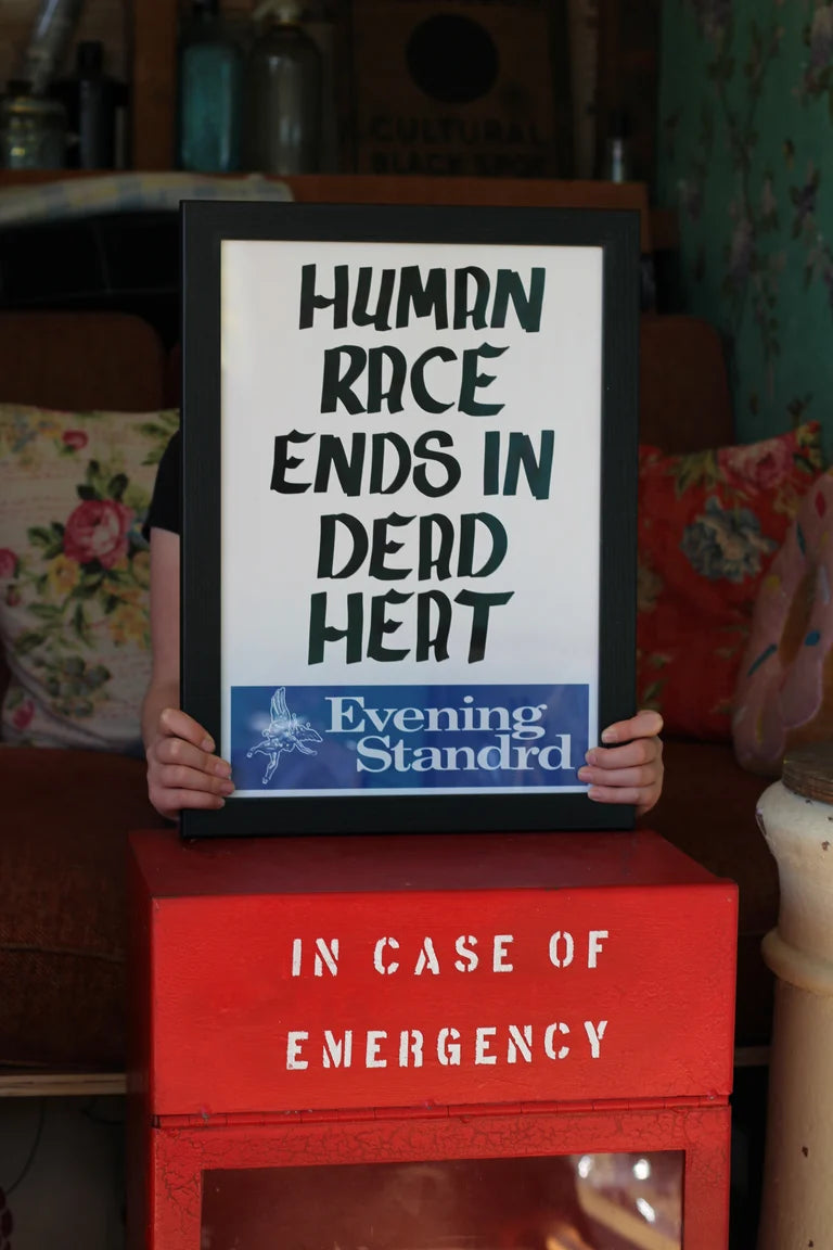 EVENING STANDARD HUMAN RACE ENDS IN DEAD HEAT