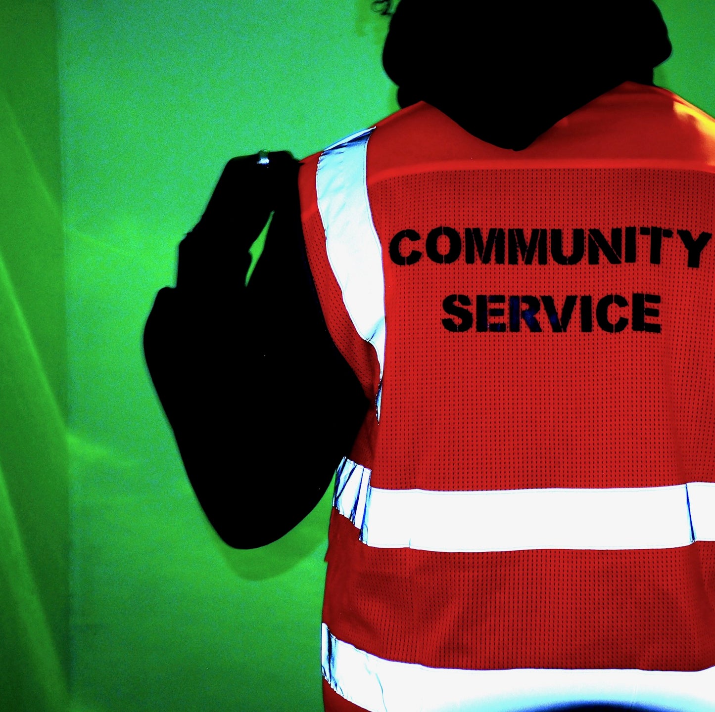 COMMUNITY SERVICE HI VISIBILITY JACKET