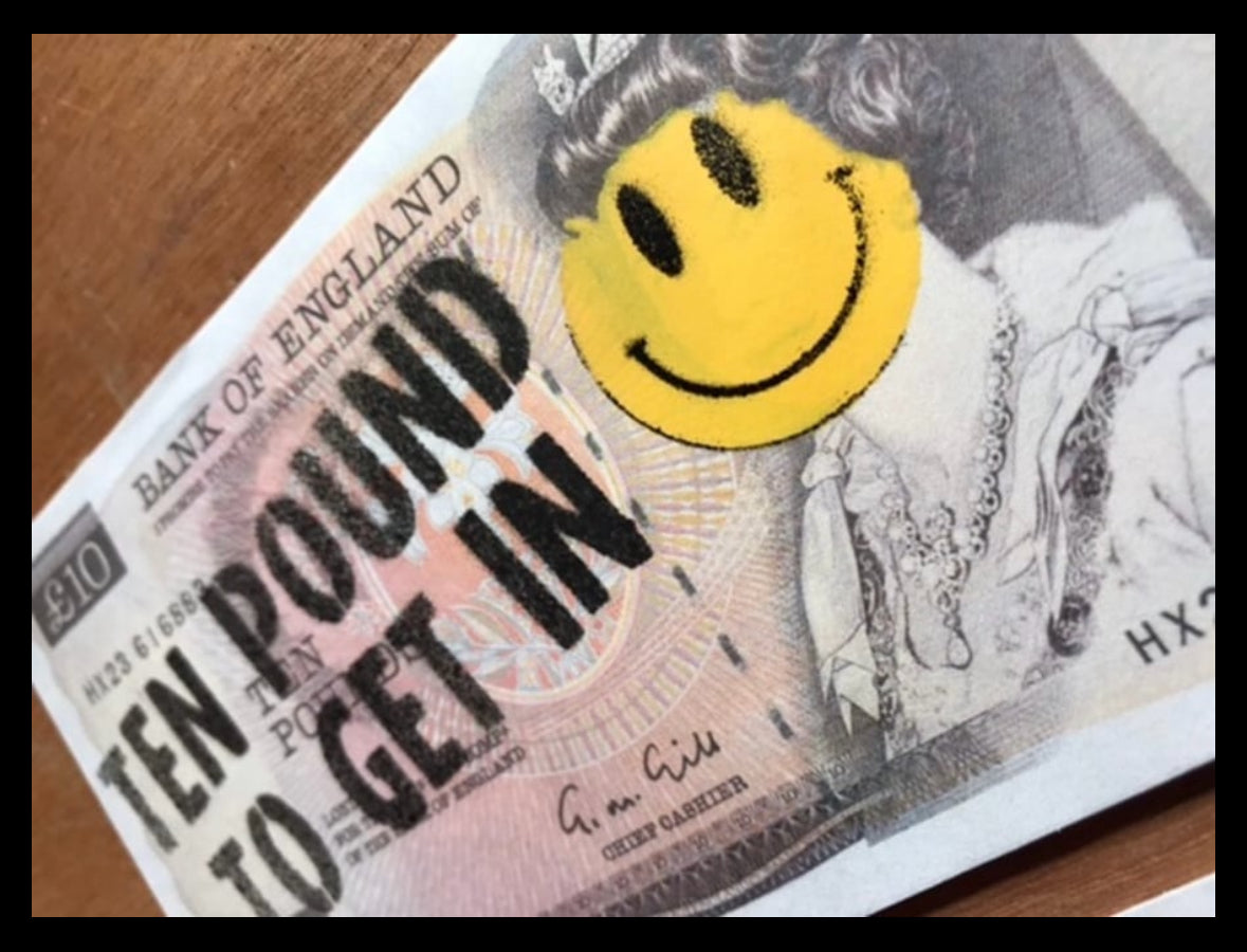 TEN POUND TO GET IN FAKE MONEY VERSION