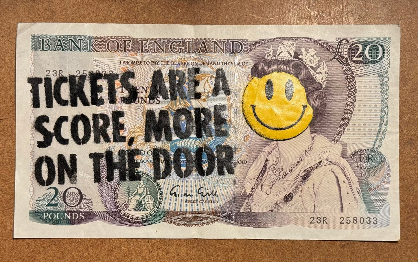 TWENTY POUND SCORE ON THE DOOR REAL MONEY VERSION