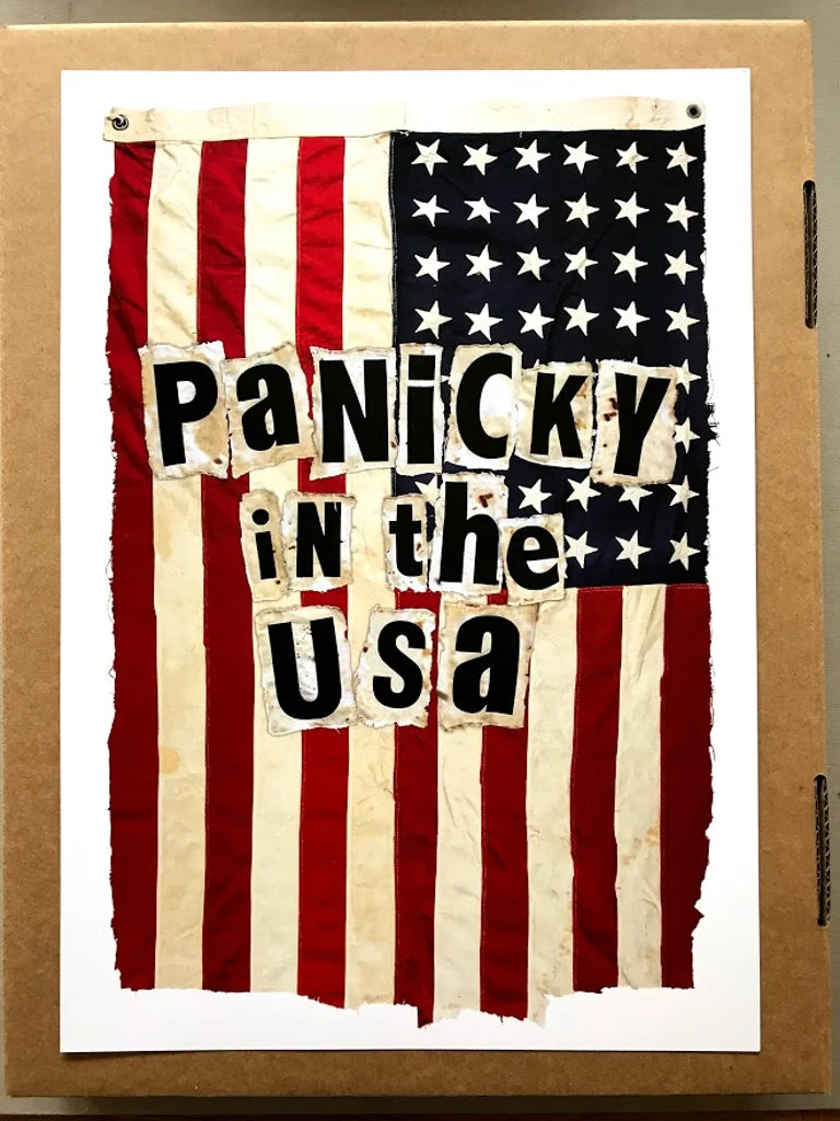 PANICKY IN THE USA STARS AND STRIPES