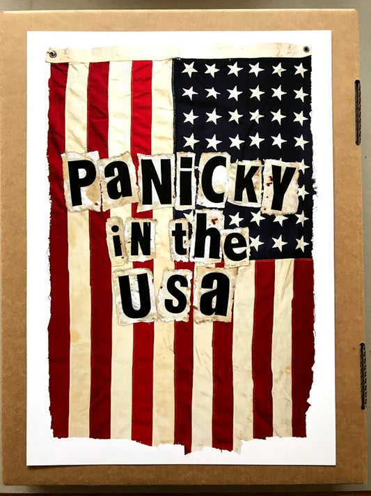 PANICKY IN THE USA STARS AND STRIPES