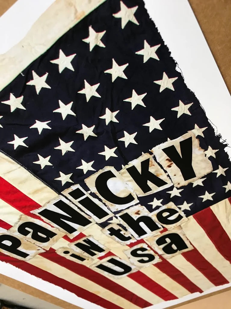 PANICKY IN THE USA STARS AND STRIPES