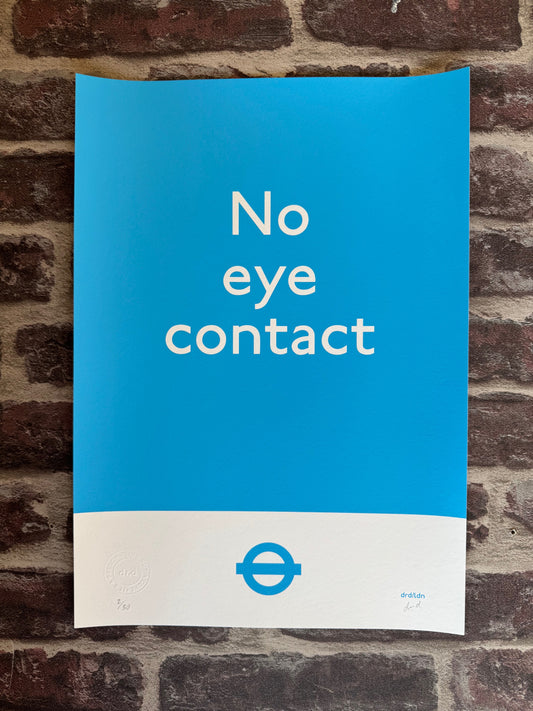 NO EYE CONTACT VICTORIA LINE