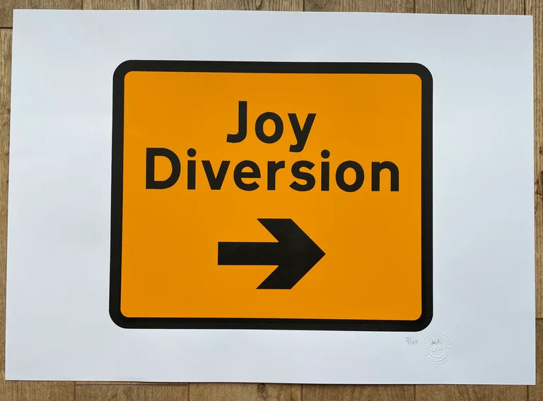 JOY DIVERSION SCREEN PRINTED VERSION