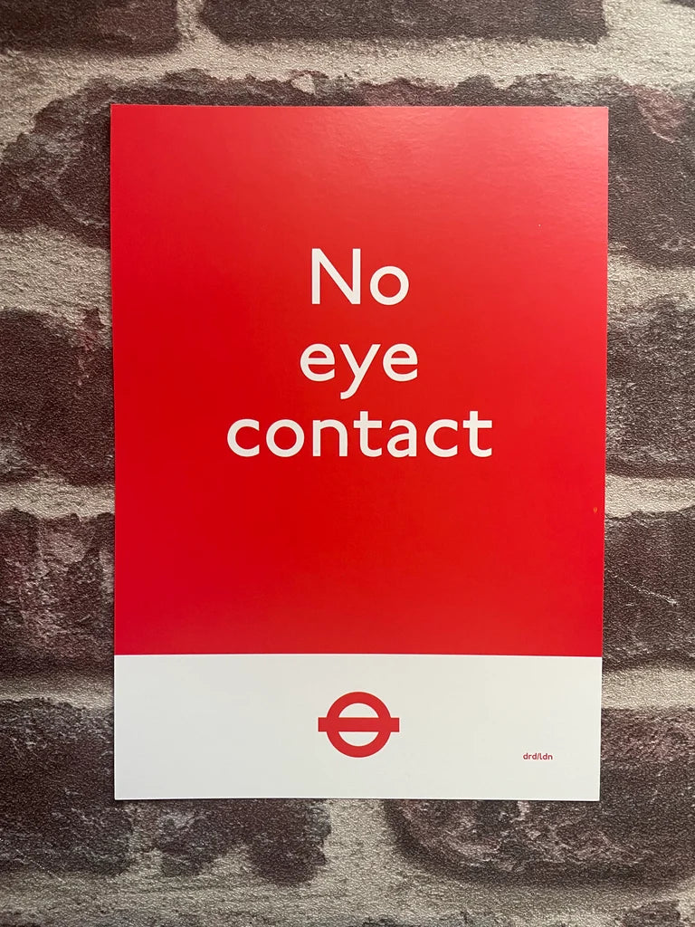 NO EYE CONTACT & NO SMIRKING PACK OF 20 X A5