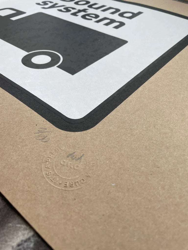 SOUND SYSTEM SCREEN PRINT